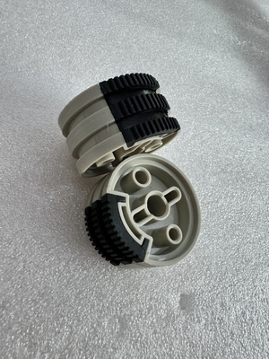 GFS110 GFR220 1742T003 Siyah Tekme Roller Sayma Makinesi yedek parçaları Glory GFB 120 220 800D Banknote Counter Feed Roller
